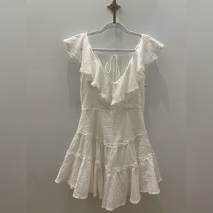 Hello Molly size XS white mini dress